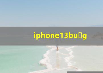 iphone13bu g